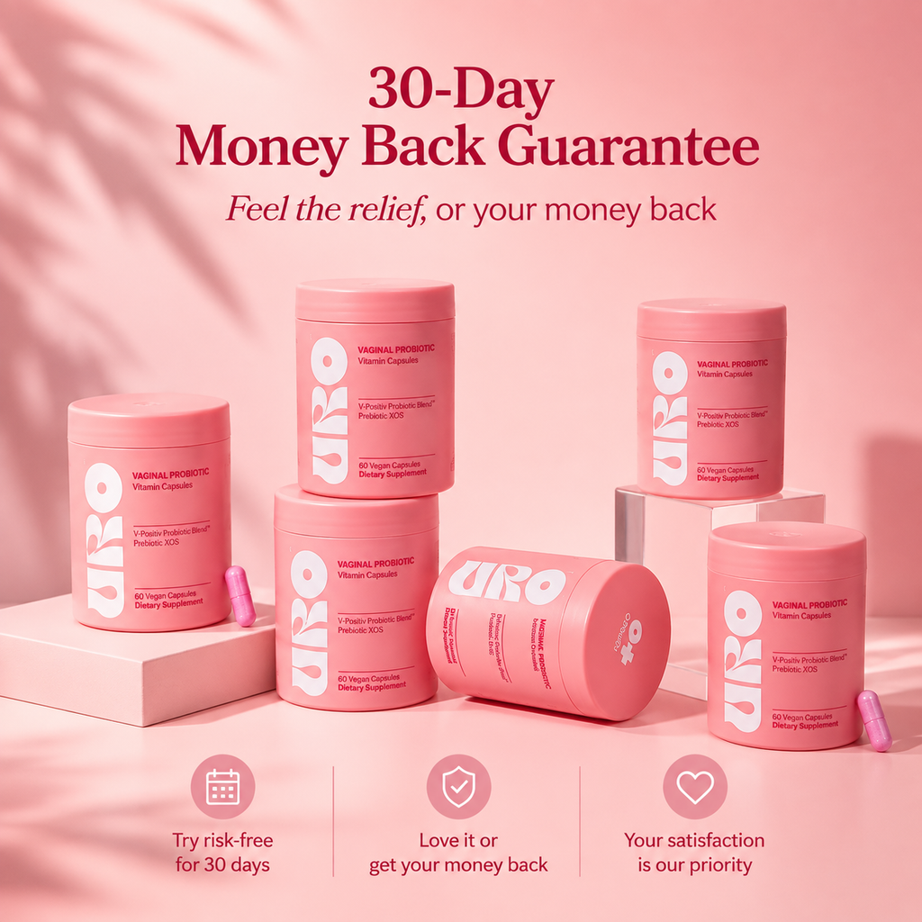 URO Vaginal Probiotic — 2 Bottle Pack (60-Day Supply)